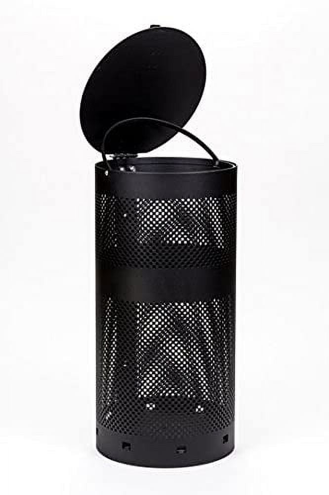 Standard Dog Waste Station / Tie_Handle Roll (Matte Black)