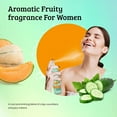 thumbnail image 4 of Cucumber Melon Body Mist for Women, Fresh Fine Fragrance Body Spray, Lightweight Perfume Mist, Self Care Beauty Gift, 4 of 7
