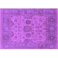 thumbnail image 1 of Ahgly Company Indoor Rectangle Oriental Purple Industrial Area Rugs, 2' x 5', 1 of 4