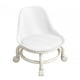 thumbnail image 2 of Taburete con Ruedas Silla Giratoria con Respaldo, Ruedas, Taburete de Pedicura Giratorio de 360 degree, Asiento de Ruedas Taburete Corto para Cocina Garaje Blanco Macarena Asiento rodante bajo, 2 of 8