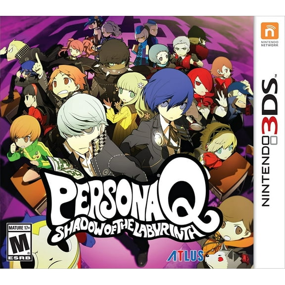 Persona Q: Shadow of the Labyrinth, Atlus, Nintendo 3DS Standard Edition