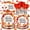 Brown, variant on Thanksgiving Party Decorations - Autumn Turkey Party Supplies Include Plates, Napkins, Cups, Cutlery, Maple Leaf Fall Decor | Serves 24