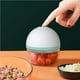 thumbnail image 4 of Inteprter Triturador de ajo multifuncional eléctrico, picador de ajo inalámbrico, cortador de ajo con carga USB, Mini picador de alimentos, herramienta Cocina y Comedor Inteprter HA014128-00, 4 of 6