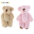 thumbnail image 4 of 4/4.5/6cm Mini Teddy Bear Plush Toy Joint Bear Cartoon Stuffed Dolls Long Ear Rabbit Toys Souvenirs For Children Small Gifts, 4 of 5