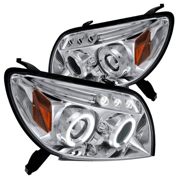 spec d tuning compatible with 2003 2005 toyota 4runner halo led chrome projector headlights 2004 left right walmart com walmart com spec d tuning compatible with 2003 2005 toyota 4runner halo led chrome projector headlights 2004 left right