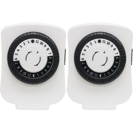 Lap Timer - GE Basic Indoor Plug-In Timer (2 pk.), 15417
