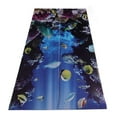 thumbnail image 2 of 2pcs Door Sticker Underwater World Pattern Frosted Texture Self Adhesive Waterproof 3D Door Poster for Home, 2 of 14