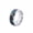 Silver, variant on Women Men's 8mm Inlaid Multicolor Shell Ring Stainless Steel Couple Engagement Promise High Polished Band Ring Comfort Fit Gold Size 13