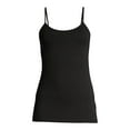thumbnail image 4 of Time and Tru Women's Cami Tank Top, 3-Pack, 4 of 16