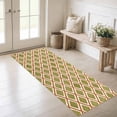 thumbnail image 2 of Washable Kitchen Runner Rug 60" x 22", Non-Slip Soft Low Profile Kitchen Runner Rug, Modern Geometric Rug for Kitchen, Hallway & Laundry Room, 2 of 6