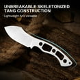 thumbnail image 3 of Kizer Rook Fixed Knife AEB-L Blade G10 Handle With Sheath Camping 1090A3, 3 of 10