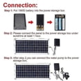 thumbnail image 5 of 50w Solar Pump 800l/h 12v Low Solar Fountain Pump En Fountain-Ribn_Perfect Gift, 5 of 5