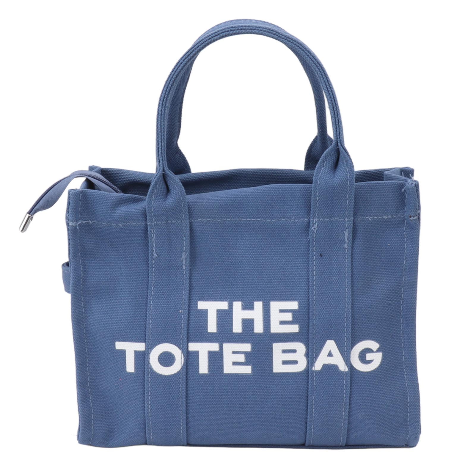 Blue canvas tote new arrivals