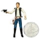 thumbnail image 1 of Figura de acción Star Wars Han Solo de 3.75 pulgadas con arma y moneda, 1 of 1