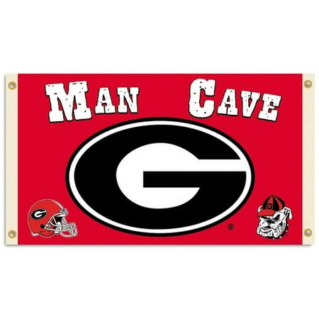 Ncaa Door Flag - Team Pro-Mark NCAA Man Cave 2-Sided Polyester 3 x 5 ft. Flag