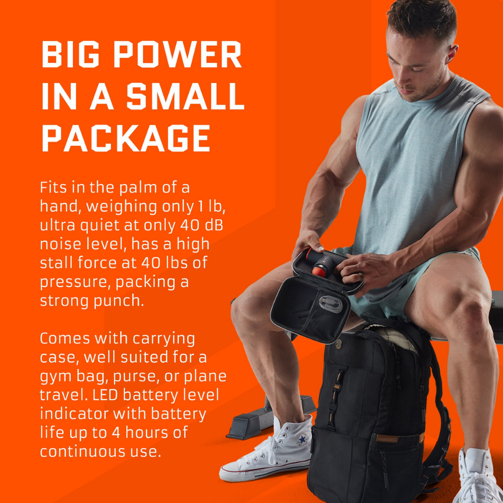 JAWKU Muscle Blaster Mini Percussive Massage Device