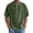 Army Green_004, variant on Domuza Mens Knit Polo Shirt Casual Short Sleeve Hollow Out Knit Shirt Jacquared Texture Knitted Polo Shirts Purple S