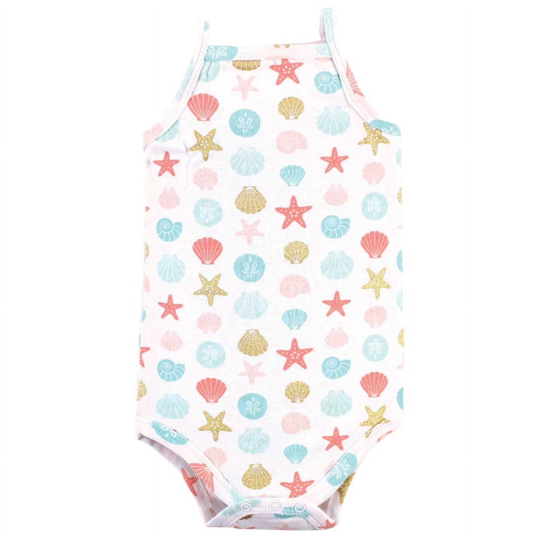 Hudson Baby Sleeveless Bodysuits, 5-Pack, Preemie-24 Months