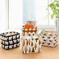 thumbnail image 4 of Oxford Cute Printing Foldable Storage Baskets Bins Clothes Desktop Mini Boxes Organizers Makeup Book Baby Toy, 4 of 6