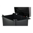 thumbnail image 2 of Rubbermaid RCP2120983 12.4 gal Premier Series III Step-On Waste Container Trash Can, Black, 2 of 5