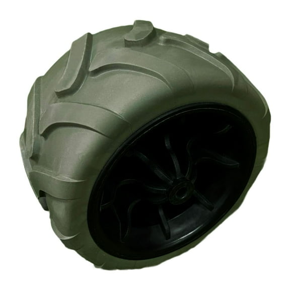 Trolley Wheel PU Caster Replacement Puncture Resistant Outdoor Folding Camping Wagon Accessory