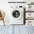 thumbnail image 4 of CHITOOMA 8'x10' Area Rugs for Living Room, Washable Rugs Print Pattern Boho Soft Geometric Bohemian Carpet Indoor Rug for Bedroom Dining Room Office Nonslip Foldable Rug, 4 of 11
