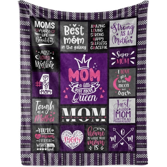 Gifts for Mom,Mom Blanket,Gifts for Mom from Daughter,Great Mother Gifts Meaningful Gifts for Mom Unique for Mom 60"x50"