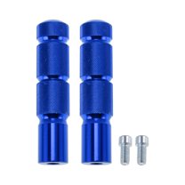 Unique Bargains Motorcycle Foot Pegs for Honda Grom MSX125 2013-2020 Front Pedal Footrests Footpeg Foot Pedal Aluminum Alloy Blue 1 Pair