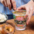 thumbnail image 2 of Nissin Foods Cup Noodles Limited Edition Ramen Noodles, Everything Bagel with Cream Cheese, 2.96 oz Cup, Shelf-Stable, 2 of 5