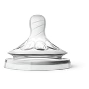 Philips Avent Natural Baby Bottle Nipple, Newborn 0M+, 2pk, SCF651/23