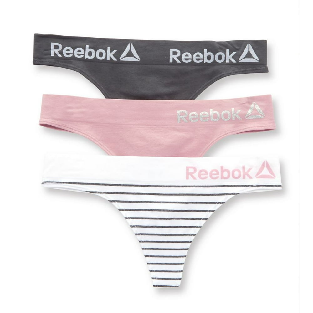 Reebok Reebok Women's Seamless Thong, 3 Pack