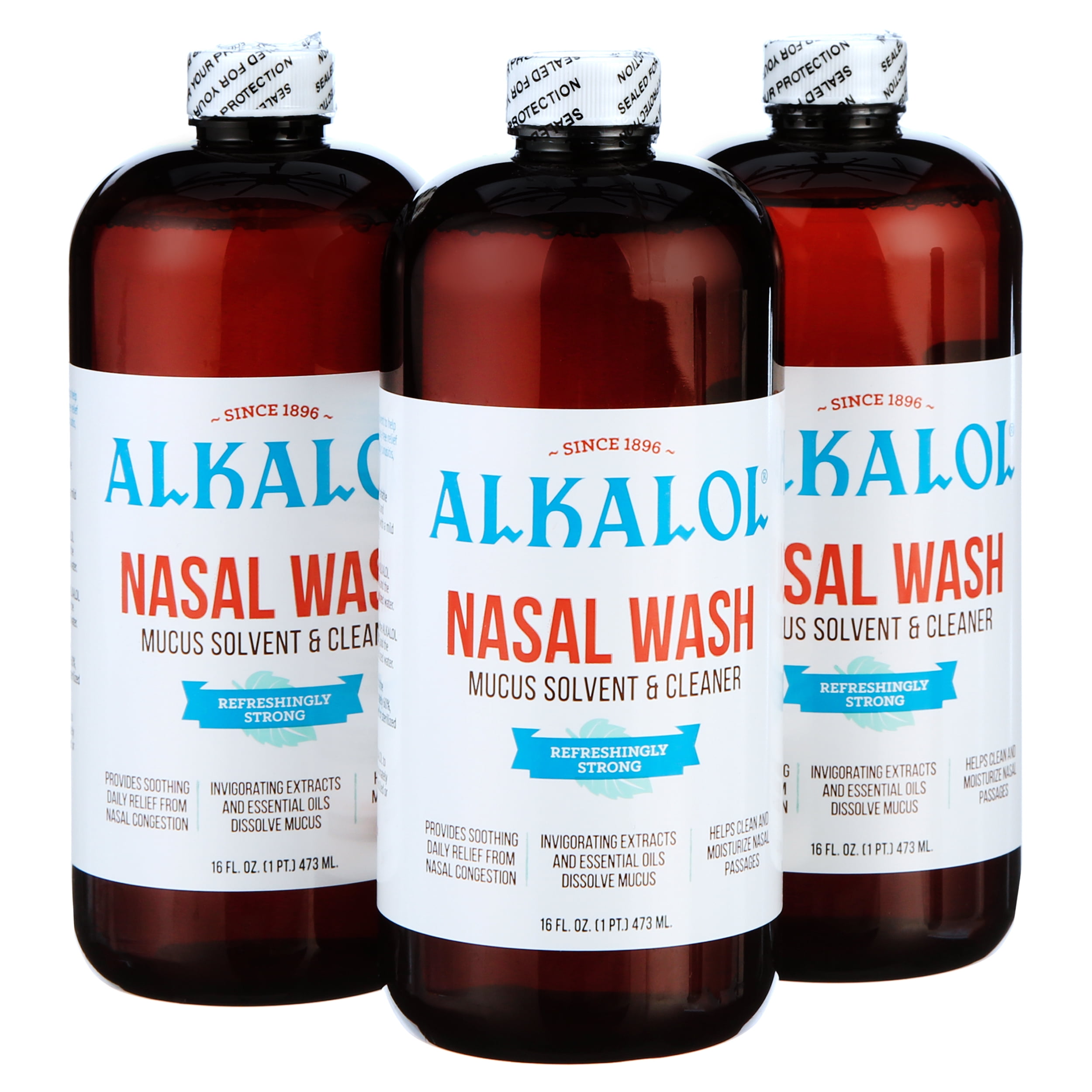 Alkalol Original Nasal Wash, 3x16 fl oz