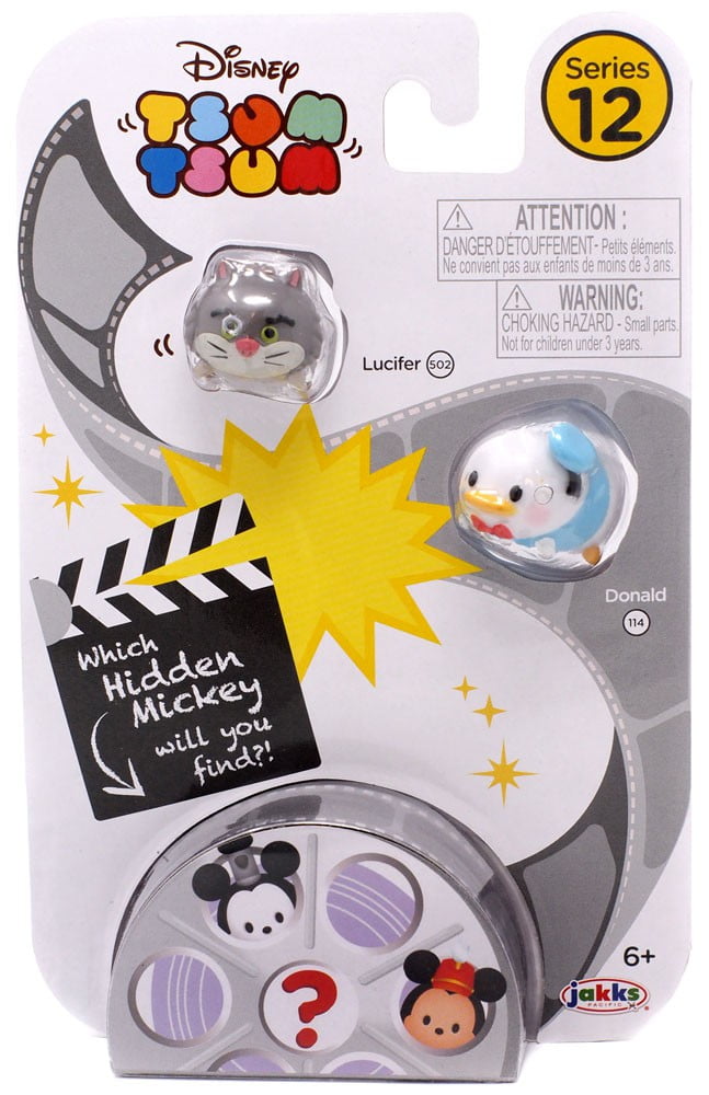 Tsum Tsum 3-Pack Figures - Peter Pan/Hidden/Cleo - Walmart.com