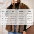 thumbnail image 4 of LWFFDAW Women's Faux Fur Vest Wide Collar Sleeveless Plush Jacket Fall Winter Warm Loose Outerwear with Pockets, 4 of 9