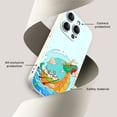 thumbnail image 1 of Destaca entre la multitud con una funda a prueba de golpes de goma TPU con estampado de dibujos animados única y moderna para iPhone, 1 of 4