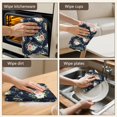 thumbnail image 5 of 2 Pcs Pioneer Flower Floral Print Pattern Kitchen Towels, Funny Microfiber Dish Towel Set, 18" X 26" Tea Towels, 5 of 6