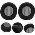 thumbnail image 4 of FELTECHELECTR Almohadillas de repuesto para auriculares Panasonic Technics RP-DH1200, Pioneer HDJ-2000, HDJ-1500, Sennheiser 205, HD225 y MDR-V700DJ, V700 y V500, 90 mm, color negro., 4 of 6