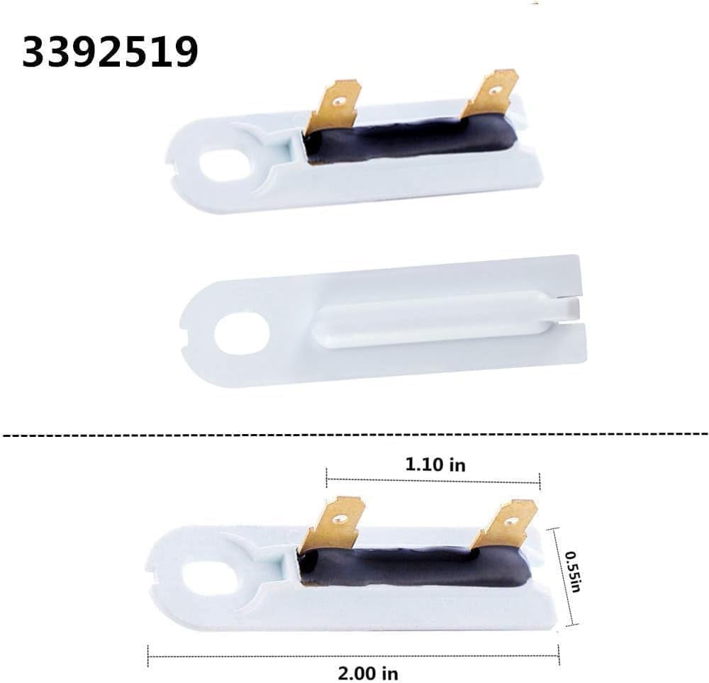 Upgraded 8544771 Dryer Heating Element 279816 Thermostat 279973 3392519 Thermal Fuse Compatible With Whirlpool Maytag Kenmore