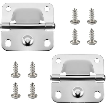 Cooler Stainless Steel Hinges for Coleman Camping Coolers 5235 6262 6270 Cooler Stainless Steel Hinges with Screws Set
