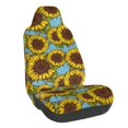 thumbnail image 1 of Balery Sunflowers Funda de Asiento para Auto con Diseño - Cubierta Frontal Suave y Transpirable con Protector Antideslizante- 1 Unidad, 1 of 5