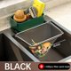 thumbnail image 1 of Colador de malla para fregadero de cocina ZJT250133205 | Filtro desechable de acero al carbono con 100 filtros | Escurridor de esponja para restos de comida | Compatible con fregaderos de cocin, 1 of 5