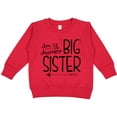 thumbnail image 2 of Inktastic I'm the Awesome Big Sister Toddler Sweatshirt, 2 of 4