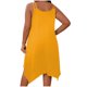 thumbnail image 5 of Vestido de Verano para las Mujeres sin Mangas Cuello Redondo, Primavera Suelta Transpirable Ropa Exterior Moda, 5 of 8