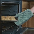 thumbnail image 4 of XKHHLH Oven Mitts of Quilted Terry Cloth Cotton Lining,Extra Long Professional Classic Oven Mitt Heat Resistant Kitchen Oven Gloves, 4 of 7
