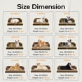 thumbnail image 2 of Cama ortopédica impermeable para perros MEKIY XL 97x64x17 cm, 2 of 7
