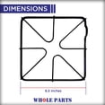 thumbnail image 2 of Whole Parts Range Hairpin Burner Grate (Black color) Part# WB31K10026 - Replacement and Compatible with Some GE Ranges or Ovens, 2 of 7
