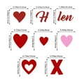 thumbnail image 4 of WMQPNNS Nouveau Guirlande Décorative en Forme de Cœur pour la Saint-Valentin, 4 of 8