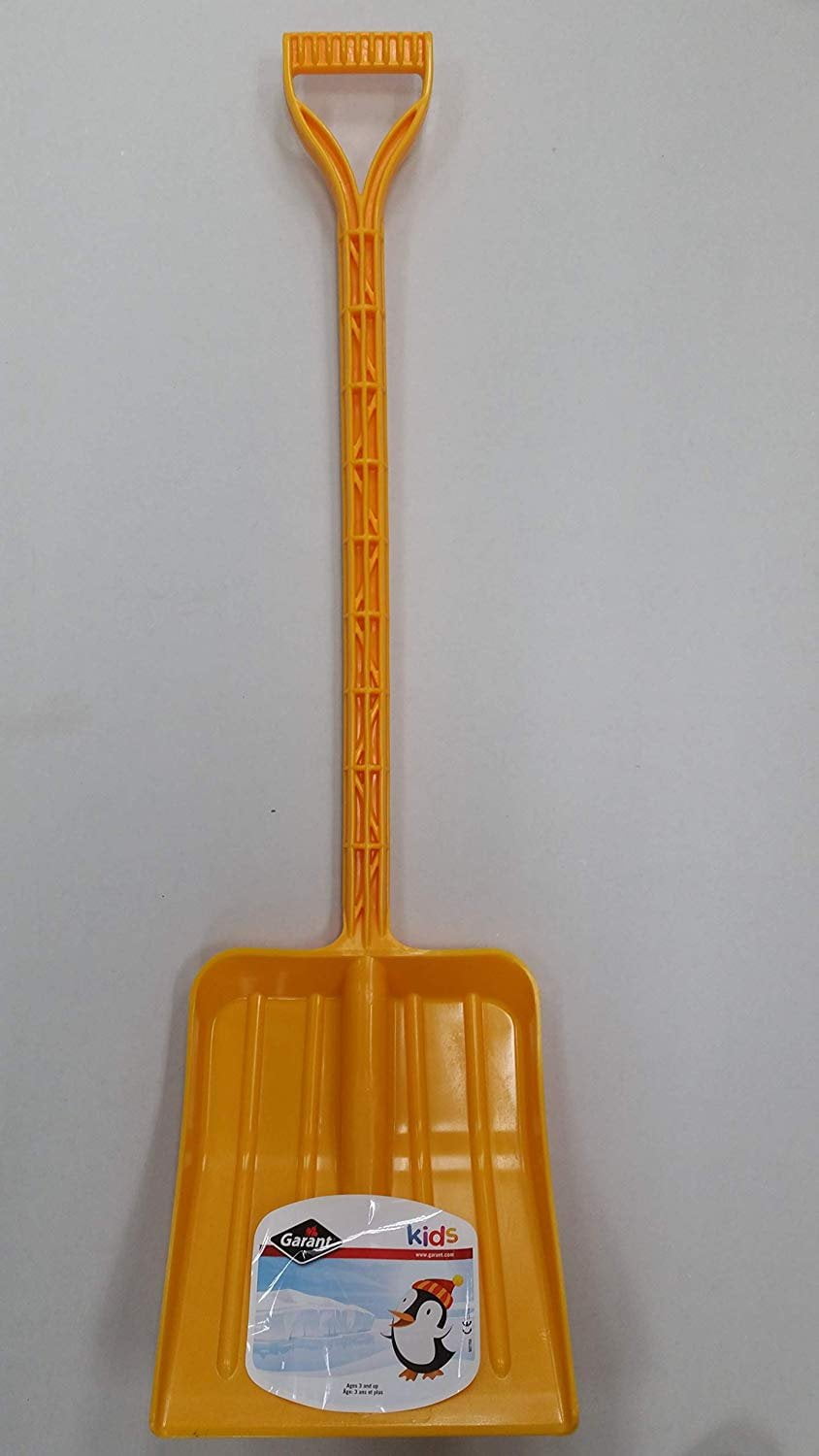 Garant Kids Poly Snow Shovel 03/8" Plastic Yellow