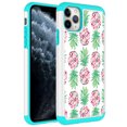 thumbnail image 1 of iPhone 11 Pro Case, KAESAR Hybrid Dual Layer Graphic PU Leather Colorful TPU Fashion Protective Cover Armor Case for iPhone 11 Pro (Pineapple), 1 of 1