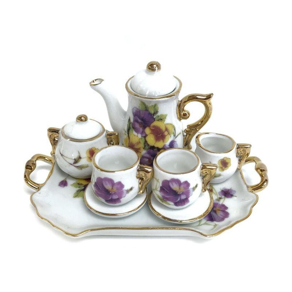 Pansy Tea Set